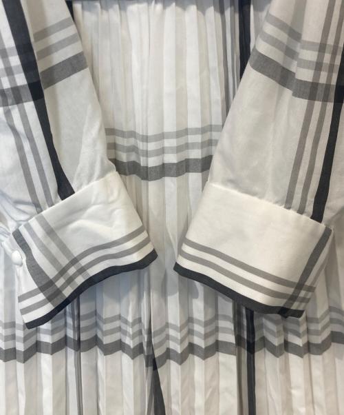Snidel（スナイデル）Snidel (スナイデル) ビッグリボンシャツワンピース SWFO261122 ホワイトの古着・服飾アイテム