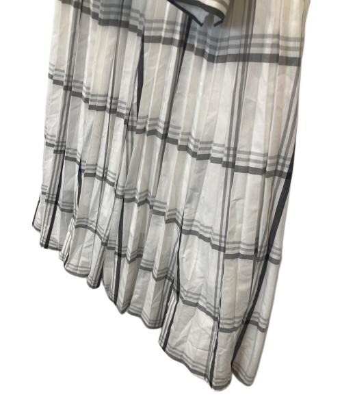 Snidel（スナイデル）Snidel (スナイデル) ビッグリボンシャツワンピース SWFO261122 ホワイトの古着・服飾アイテム