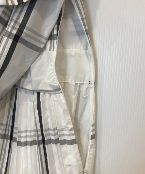 Snidel（スナイデル）Snidel (スナイデル) ビッグリボンシャツワンピース SWFO261122 ホワイトの古着・服飾アイテム