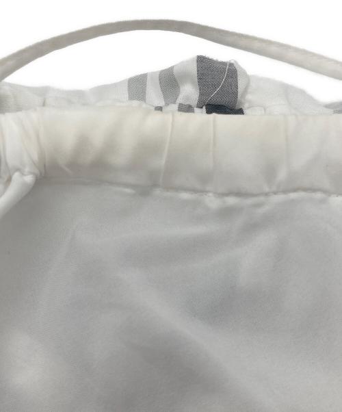 Snidel（スナイデル）Snidel (スナイデル) ビッグリボンシャツワンピース SWFO261122 ホワイトの古着・服飾アイテム