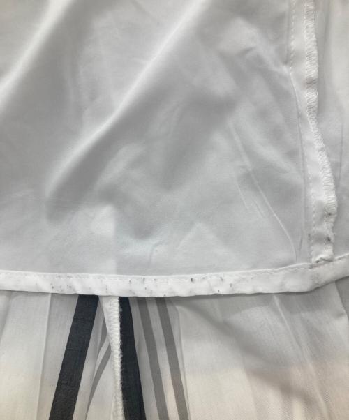 Snidel（スナイデル）Snidel (スナイデル) ビッグリボンシャツワンピース SWFO261122 ホワイトの古着・服飾アイテム
