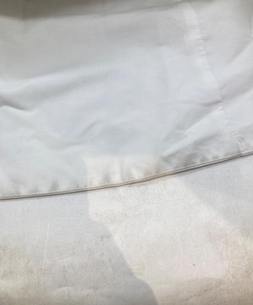Snidel（スナイデル）Snidel (スナイデル) Sustainableフリルデザインシャツワンピース SWFO261154 ホワイトの古着・服飾アイテム