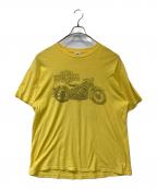 HARLEY-DAVIDSONハーレーダビッドソン）の古着「プリントTシャツ」｜イエロー