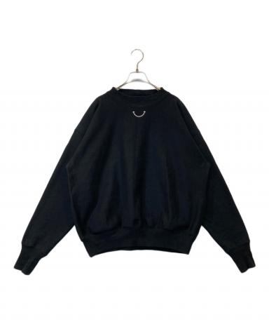 READY MADE レディメイド M-NECK SWT エム ネック スウェット トレーナー フロントロゴ ブラック RE-CO-BK-00-00-246 中古・古着通販】READYMADE (レディメイド) M-NECK SWT SMILE モック