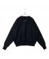 READYMADE（レディメイド）の古着「M-NECK SWT SMILE モックネック スウェット スマイル RE-CO-BK-00-00-246」｜ブラック