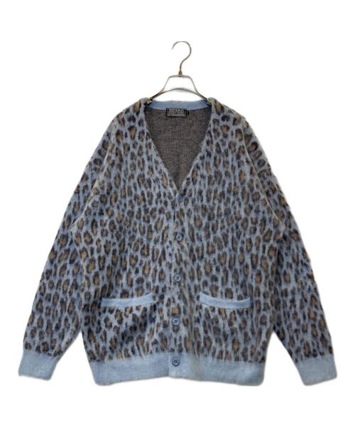 Hysteric Glamour（ヒステリックグラマー）Hysteric Glamour (ヒステリックグラマー) レオパード起毛カーディガン 02243ND07 ブルー サイズ:Lの古着・服飾アイテム