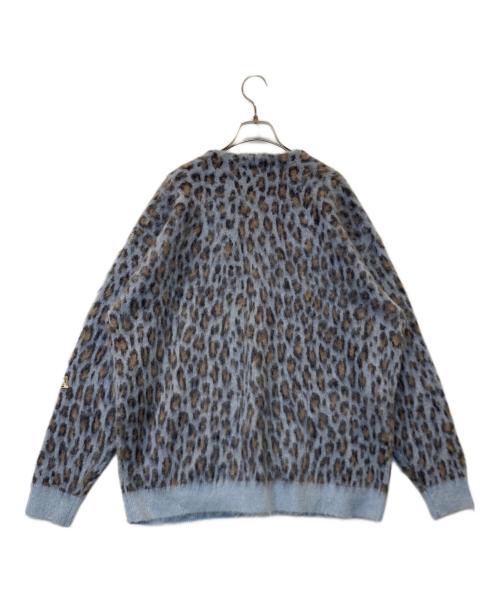 Hysteric Glamour（ヒステリックグラマー）Hysteric Glamour (ヒステリックグラマー) レオパード起毛カーディガン 02243ND07 ブルー サイズ:Lの古着・服飾アイテム