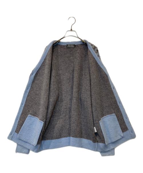 Hysteric Glamour（ヒステリックグラマー）Hysteric Glamour (ヒステリックグラマー) レオパード起毛カーディガン 02243ND07 ブルー サイズ:Lの古着・服飾アイテム