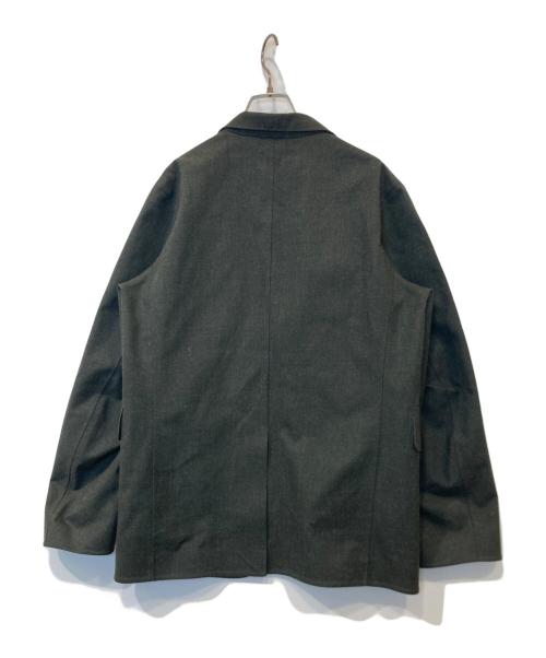 DESCENTE PAUSE（デサントポーズ）DESCENTE PAUSE (デサントポーズ) WOOL MIX JACKET セットアップ　DLMQJF31 グレー サイズ:Mの古着・服飾アイテム