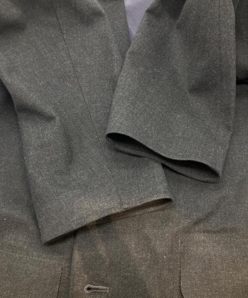 DESCENTE PAUSE（デサントポーズ）DESCENTE PAUSE (デサントポーズ) WOOL MIX JACKET セットアップ　DLMQJF31 グレー サイズ:Mの古着・服飾アイテム