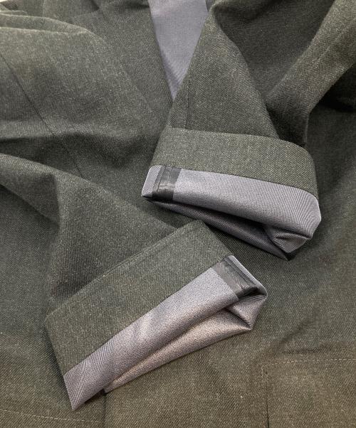 DESCENTE PAUSE（デサントポーズ）DESCENTE PAUSE (デサントポーズ) WOOL MIX JACKET セットアップ　DLMQJF31 グレー サイズ:Mの古着・服飾アイテム