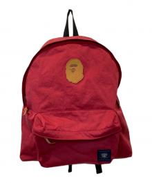 A BATHING APE（アベイシングエイプ）の古着「リュック 1910-402-071」｜レッド