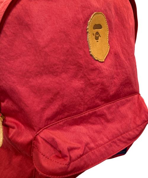 A BATHING APE（アベイシングエイプ）A BATHING APE (アベイシングエイプ) リュック 1910-402-071 レッドの古着・服飾アイテム