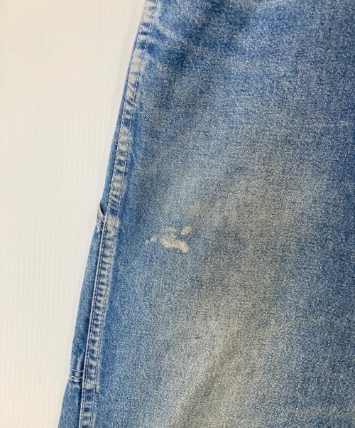 CAT CATERPILLAR（キャット・キャタピラー）CAT CATERPILLAR (キャット・キャタピラー) ペイントデニムパンツ インディゴ サイズ:表記がないため不明の古着・服飾アイテム