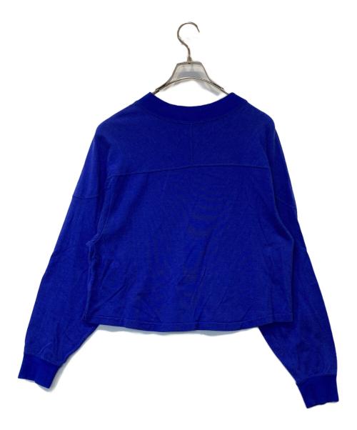 Americana（アメリカーナ）Americana (アメリカーナ) UNITY コットンレーヨン フットボール ジャージ カットソー ブルー サイズ:FREEの古着・服飾アイテム