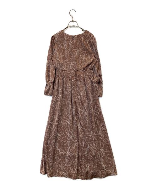 Snidel（スナイデル）Snidel (スナイデル) ラインンフラワーウエストギャザーワンピース　SWFO214206 ピンク サイズ:1の古着・服飾アイテム