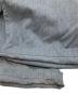 中古・古着 gold (ゴールド) COTTON ×SILK NEL 2TUCK EASY WIDE PANTS コットン シルク ネル ツータック イージー ワイド パンツ GL42617 グレー サイズ:L：28000円