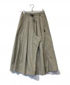 GRAMICCIグラミチ）の古着「NYLON FLARE PANT ナイロン フレア パンツ G2SW-SK034」｜ベージュ