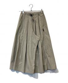 GRAMICCI（グラミチ）の古着「NYLON FLARE PANT ナイロン フレア パンツ G2SW-SK034」｜ベージュ