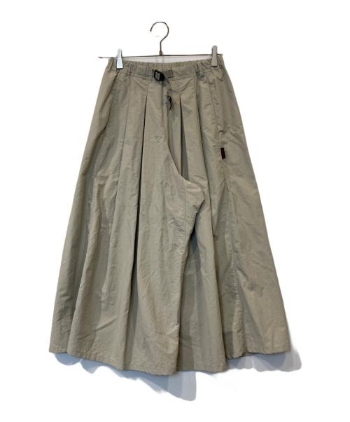 GRAMICCI（グラミチ）GRAMICCI (グラミチ) NYLON FLARE PANT ナイロン フレア パンツ G2SW-SK034 ベージュ サイズ:Sの古着・服飾アイテム