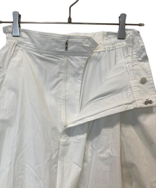 SIWEM（シウム）SIWEM (シウム) DRAWSTRING BALLOON SKIRT ドローストリング バルーン スカート si23ss19235 ホワイト サイズ:Mの古着・服飾アイテム
