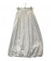 SIWEM（シウム）の古着「DRAWSTRING BALLOON SKIRT ドローストリング バルーン スカート si23ss19235」｜ホワイト