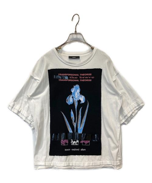DIESEL（ディーゼル）DIESEL (ディーゼル) プリントTシャツ ホワイト サイズ:XSの古着・服飾アイテム