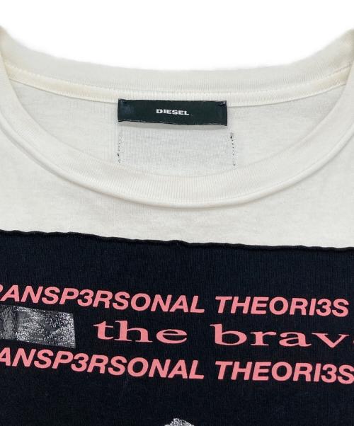 DIESEL（ディーゼル）DIESEL (ディーゼル) プリントTシャツ ホワイト サイズ:XSの古着・服飾アイテム