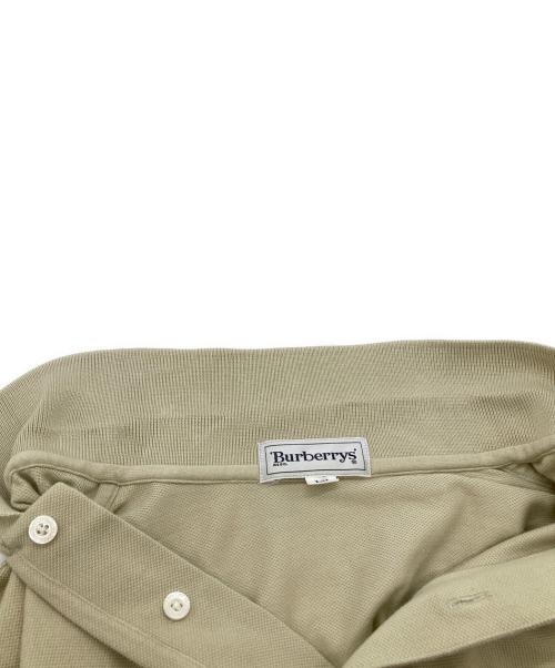 Burberry's（バーバリーズ）Burberry's (バーバリーズ) ポロシャツ ベージュ サイズ:LYの古着・服飾アイテム