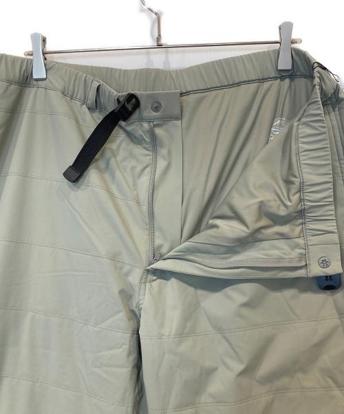 Snow peak（スノーピーク）Snow peak (スノーピーク) Flexible Insulated Pants フレキシブル・インシュレーテッド・パンツ PA-24SU003 ライトグリーン サイズ:XXLの古着・服飾アイテム