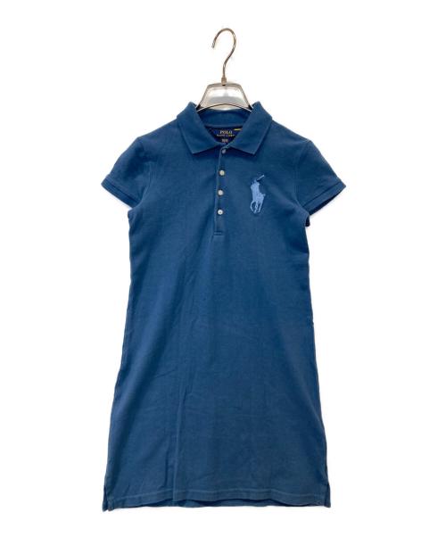 POLO RALPH LAUREN（ポロ・ラルフローレン）POLO RALPH LAUREN (ポロ・ラルフローレン) ポロシャツ ブルー サイズ:Mの古着・服飾アイテム