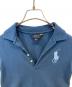 中古・古着 POLO RALPH LAUREN (ポロ・ラルフローレン) ポロシャツ ブルー サイズ:M：4000円