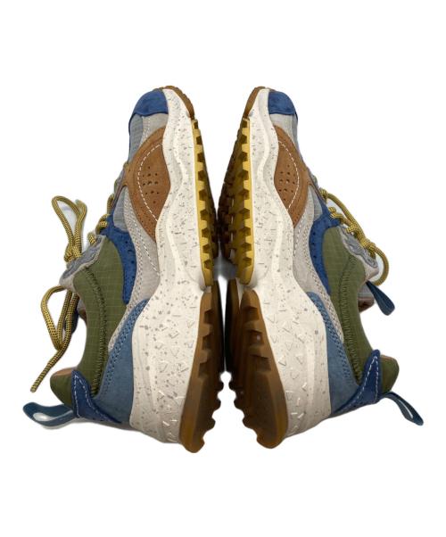 Flower MOUNTAIN（フラワーマウンテン）flower mountain (フラワーマウンテン) WAVES Light blue/Beige ウェーブス ライトブルー／ベージュ 	FM126003 ブラウン×ブルー サイズ:26cmの古着・服飾アイテム