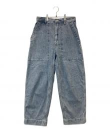 CAHLUMN（カウラム）の古着「Baker Denim Pant ベイカー デニム パンツ 243-1411」｜インディゴ