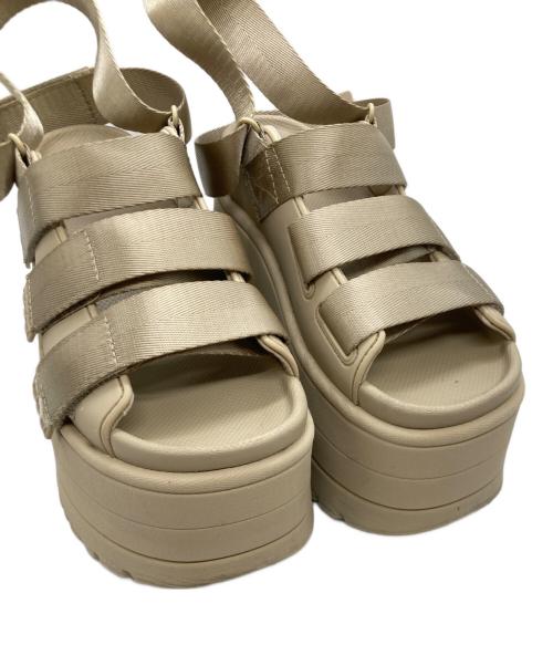 UGG（アグ）UGG (アグ) W GOLDENRISE MUSTARD SEED ダブリュー ゴールデンライズ マスタードシード 1167431 ベージュ サイズ:23cmの古着・服飾アイテム