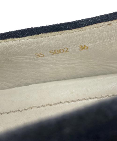 PRADA SPORTS（プラダスポーツ）PRADA SPORTS (プラダスポーツ) スウェードレザースリッポン 5802 ネイビー サイズ:36の古着・服飾アイテム