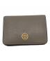TORY BURCH（トリーバーチ）の古着「カードケース 10009171」｜ライトグレー×ピンク