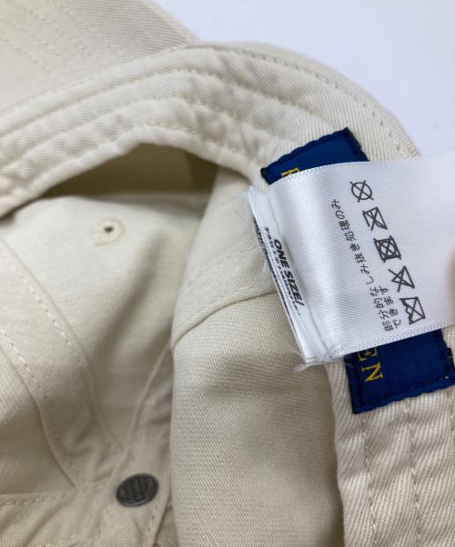 POLO RALPH LAUREN（ポロ・ラルフローレン）POLO RALPH LAUREN (ポロ・ラルフローレン) キャップ 710964764003 アイボリーの古着・服飾アイテム