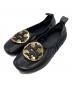 TORY BURCH（トリーバーチ）の古着「フラットシューズ 140262」｜ブラック