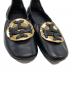 中古・古着 TORY BURCH (トリーバーチ) フラットシューズ 140262 ブラック サイズ:5 1/2 M：8000円