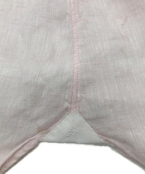 finamore（フィナモレ）finamore (フィナモレ) リネンシャツ ピンク サイズ:38の古着・服飾アイテム
