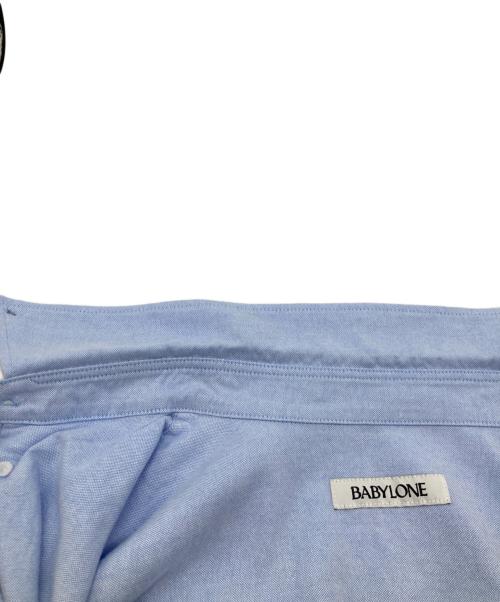 BABYLONE（バビロン）BABYLONE (バビロン) オックスボタンダウンシャツ ブルー サイズ:FREEの古着・服飾アイテム