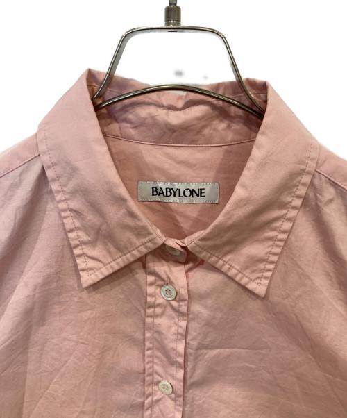 BABYLONE（バビロン）BABYLONE (バビロン) レギュラーシャツ　2450010343 ピンク サイズ:Freeの古着・服飾アイテム