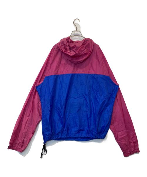 Patagonia（パタゴニア）Patagonia (パタゴニア) ナイロンアノラックパーカー ピンク×ブルー サイズ:XLの古着・服飾アイテム