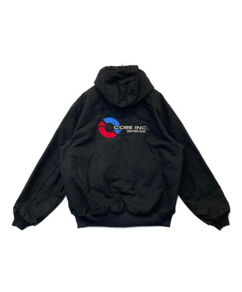 CarHartt（カーハート）CarHartt (カーハート) 企業ロゴダック地アクティブジャケット 103940 ブラック サイズ:Lの古着・服飾アイテム