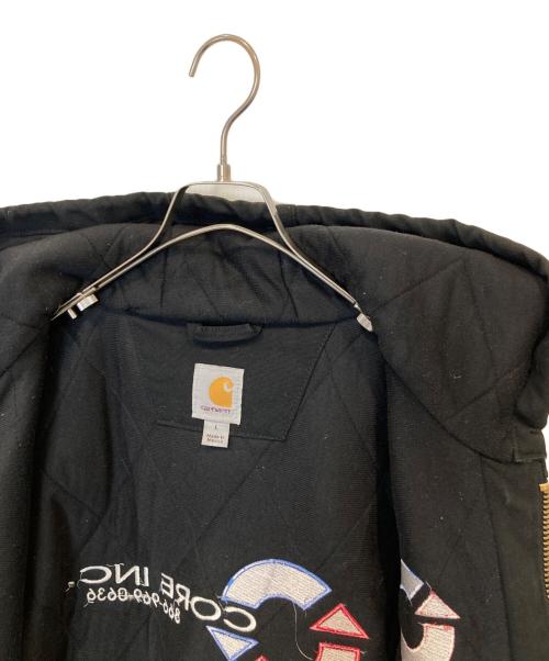 CarHartt（カーハート）CarHartt (カーハート) 企業ロゴダック地アクティブジャケット 103940 ブラック サイズ:Lの古着・服飾アイテム