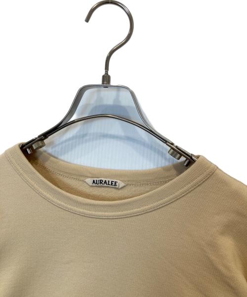 AURALEE（オーラリー）AURALEE (オーラリー) SUPER SOFT SWEAT BIG P/O スーパー ソフト スウェット ビッグ プルオーバー A8SP06GU ベージュ サイズ:1の古着・服飾アイテム