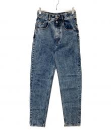 Maison Margiela（メゾンマルジェラ）の古着「ベルテッドデニムパンツ　S29LA0069 S30617」｜インディゴ