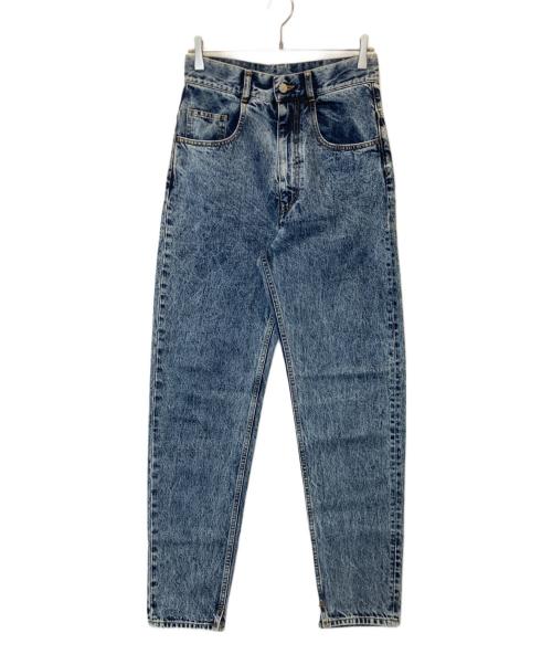 Maison Margiela（メゾンマルジェラ）Maison Margiela (メゾンマルジェラ) ベルテッドデニムパンツ　S29LA0069 S30617 インディゴ サイズ:38の古着・服飾アイテム