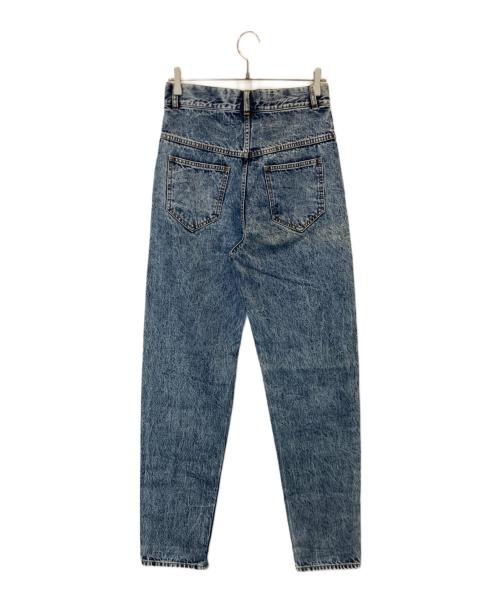 Maison Margiela（メゾンマルジェラ）Maison Margiela (メゾンマルジェラ) ベルテッドデニムパンツ　S29LA0069 S30617 インディゴ サイズ:38の古着・服飾アイテム